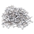  | GEM CPAL4 Aluminum Head Push Pins, Aluminum, Silver, 1/2-in, 100/box image number 0