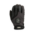 Work Gloves | Klein Tools 40214 Journeyman Grip Gloves - Medium, Black image number 1