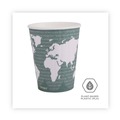 Cups and Lids | Eco-Products EP-BNHC12-WD 12 oz. World Art Renewable and Compostable Insulated Hot Cups (600/Carton) image number 9
