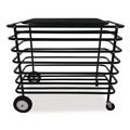 Office Filing Cabinets & Shelves | Champion Sports UBX 24 in. x 44 in. x 39 in. Ultimate Lockable Ball Locker - Black image number 0