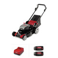 Push Mowers | Oregon 591077 40V MAX LM400 Lawnmower Kit with two 4.0 Ah Battery Packs and Rapid Charger image number 0