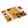 Office Jansan | Astrobrights 22851 65 lbs. 8.5 in. x 11 in. Colored Cardstock - Cosmic Orange (250/Pack) image number 2