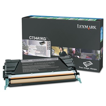 Lexmark Return Program 12,000 Page-Yield High-Yield Toner - Black