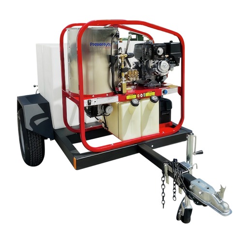 Pressure Washers | Pressure-Pro T185SKH/SK30005VH Dirt Laser Series 4000 PSI 3.5 GPM Direct Drive AR Pump 389cc GX390 Honda Hot Water Gas Pressure Washer image number 0
