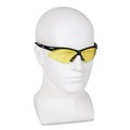 Eye Protection | Ansell KCC22476 Nemesis Safety Glasses - Black Half Frame/Amber Dual Lens (1/Box) image number 2