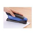 Office Jansan | PaperPro 1122 20-Sheet Capacity InPower Spring-Powered Desktop Stapler with Antimicrobial Protection - Blue/Black image number 6