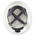 Hard Hats | MSA 475369 V-Gard Slotted Full-Brim Hat with Fas-Trac III Suspension - White image number 4