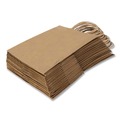 Food Service | Inteplast Group KRFTW18719 Get Reddi 18 in. x 7 in. x 18.75 in. No. 70 Basis Weight Twisted Rope Handles Mega Size Paper Bags - Brown (200/Carton) image number 3