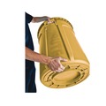 Trash Cans | Rubbermaid Commercial FG264360YEL 44 Gallon Plastic Vented Round Brute Container - Yellow image number 6