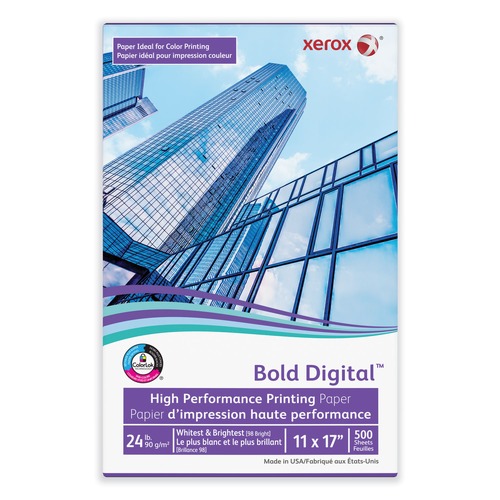 Office Jansan | Xerox 3R11543R 11 in. x 17 in. Bold Digital Printing Paper - White (500/Ream) image number 0
