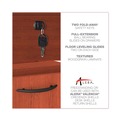  | Alera ALEVA542822MC 15.63 in. x 20.5 in. x 28.5 in. Valencia Series 2-Drawer Full File Pedestal - Medium Cherry image number 10