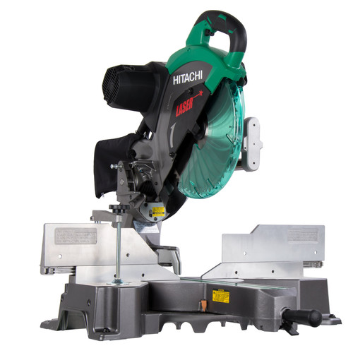 Miter Saws | Factory Reconditioned Hitachi C12RSH2 15 Amp 12 in. Dual Bevel Sliding Compound Miter Saw with Laser Marker image number 0