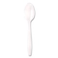 Cutlery | SOLO GDC7TS-0090 Guildware Cutlery Extra Heavyweight Plastic Teaspoons - Clear (1000/Carton) image number 0