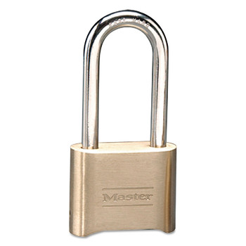 Master Lock 175DLH 2 in. Resettable Combination Padlock - Brass (Box of 6 Each)