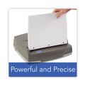  | Swingline 9800350A 350MD 50-Sheet Electric Three 9/32 in. Hole Punch - Gray image number 3