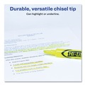 Office Jansan | Avery 98208 Chisel Tip Desk-Style HI-LITER Highlighter Value Pack - Fluorescent Yellow Ink, Yellow/Black Barrel (36/Pack) image number 6