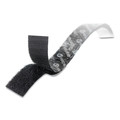 Paper Fasteners | Velcro 91137 0.75 in. x 30 ft. Removable Adhesive Sticky-Back Fasteners - Black (1-Roll) image number 1