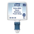 Cleaning & Janitorial Supplies | Tork 400039 2 L Mild Foam Soap S26 Refill - Unscented (2/Pack) image number 0