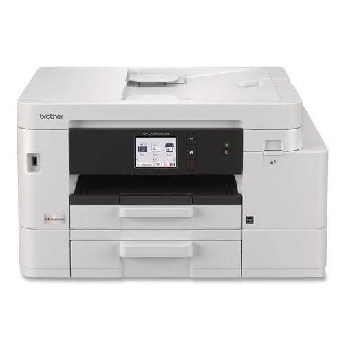 Office Electronics & Batteries | Brother MFCJ4555DW MFCJ4555DW INKvestment 4555 Copy/Fax/Print/Scan Wireless Color Inkjet All-in-One Printer image number 0