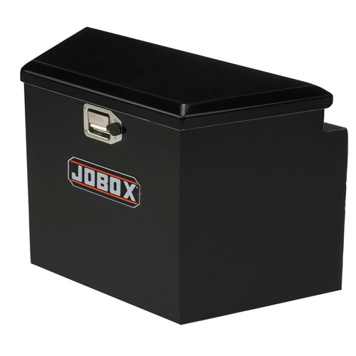 JOBOX 423002D 48 in. Long Steel Trailer Tongue Box - Black