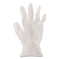 Disposable Gloves | Boardwalk BWK365SCT 2.6 mil General Purpose Powder/Latex-Free Vinyl Gloves - Small/Clear (1000/Carton) image number 4