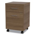 Office & Office Supplies | Linea Italia LITUR610NW Urban 16 in. x 15.25 in. x 23.75 in. Legal/A4 Left or Right 2-Drawers Box/File Mobile File Pedestal - Natural Walnut image number 0