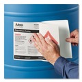 Office Jansan | Avery 60501 UltraDuty 8.5 in. x 11 in. GHS Chemical Waterproof and UV Resistant Labels - White (50/Box) image number 5