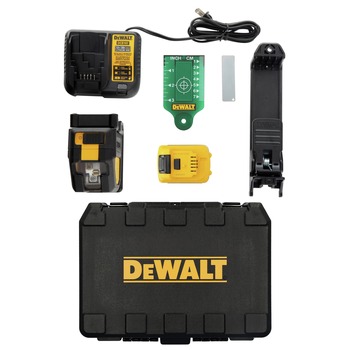 Dewalt DW0825LG 12V MAX Lithium-Ion 5-Spot and Cross Line Laser - Green