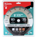 Circular Saw Blades | Makita E-02973 9 in. Ultra-Premium Plus Segmented General Purpose Diamond Blade image number 1