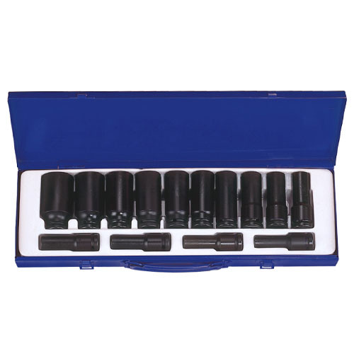  | KT PRO A4406SP 14-Piece 1/2 in. Drive SAE Deep Impact Socket Set image number 0