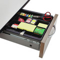 Just Launched | Post-it C-71 Recycled Plastic Desk Drawer Organizer Tray - Black image number 3