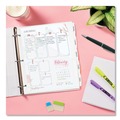  | Avery 16825 11.13 in. x 9.25 in. Write and Erase 5-Tab Dividers with Straight Pocket - White (1 Set) image number 1
