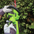 Hedge Trimmers | Greenworks 22132A 24V Lithium-Ion 22 in. Dual Action Electric Hedge Trimmer image number 2