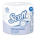 Toilet Paper | Scott 13217 Essential 100% Recycled Fiber SRB Septic Safe 2 Ply Bathroom Tissue - White (80/Carton) image number 0