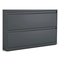  | Alera 25515 42 in. x 18.63 in. x 67.63 in. 5 Legal/Letter/A4/A5 Size Lateral File Drawers - Charcoal image number 3