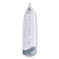 Office Jansan | Belkin F9H710-12 SurgeMaster Home Series 1045 J 7 AC Outlets 12 ft. Cord Surge Protector - White image number 0