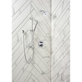 Bathtub & Shower Heads | Delta 57085 Grail Premium Single-Setting Slide Bar Hand Shower - Chrome image number 2