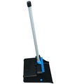 Cleaning Cloths | Impact T0013-01 LobbyMaster 11.72 in. Wide Plastic Dust Pan - Blue/Black image number 1