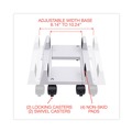  | Innovera IVR54001 8.75 in. x 10 in. x 5 in. Mobile CPU Stand - Light Gray image number 7