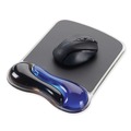 Office Furniture Accessories | Kensington K62401AM 9.37 x 13 Duo Gel Wave Mouse Pad with Wrist Rest - Blue image number 2