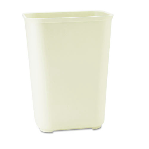 Trash & Waste Bins | Rubbermaid Commercial FG254400BEIG 10 Gal. Fire-Resistant Wastebasket (Beige) image number 0