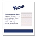Office Jansan | Pacon P2425 (100) 9.75 x 7.5 Sheets Illustration Boxes/College Rule Composition Book - Blue Cover image number 3