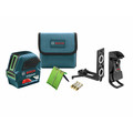 Rotary Lasers | Bosch GLL 100 GX Green Beam Self-Leveling Cordless Cross-Line Laser image number 0
