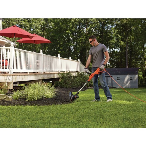 Black & Decker LST400 20V MAX Cordless Lithium-Ion High-Performance 12 in.  Straight Shaft String Trimmer 