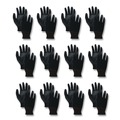 Work Gloves | Boardwalk BWK0002910 Palm Coated HPPE Gloves - X-Large Size 10/Salt and Pepper/Black (1-Dozen) image number 0