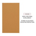  | Universal UNV35302 Round Flap 3.13 in. x 5.5 in. Kraft Coin Envelopes - Light Brown (500/Box) image number 6