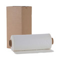 Trash & Waste Bins | Boardwalk K7663XCKX01 38 in. x 63 in. 60 Gallon 1.8 mil Industrial Drum Liners Rolls - Clear (75/Carton) image number 1