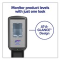 Labor Day Sale! Save $30 off $199! | PURELL 6524-01 CS6 5.79 in. x 3.93 in. x 15.64 in. 1,200 mL Hand Sanitizer Dispenser - Graphite (1/Carton) image number 3