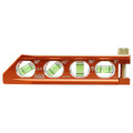 Klein Tools 935AB4V ACCU-BEND 4-Vial Level - High Visibility, Orange image number 5