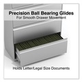  | Alera 25498 36 in. x 18.63 in. x 67.63 in. 5 Legal/Letter/A4/A5 Size Lateral File Drawers - Light Gray image number 4